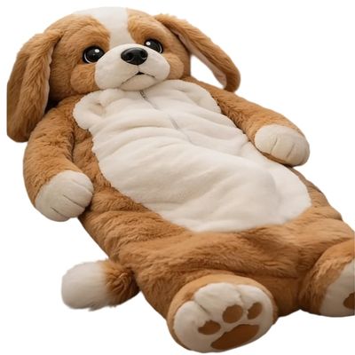 Giant Fluffy Cat Sleeping Bag for Adults - Soft Plush Cat Shaped Sleeping Bag for Human, Cozy & Warm Envelope Style Blanket Animal Shaped Sleep Bags for Home Camping Travel J
