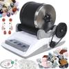 Pro Electric Rock Tumbler Kit with Timer - Gem Polishing Machine, Includes Detachable Grinder Accessories for Perfect Polishing view 1