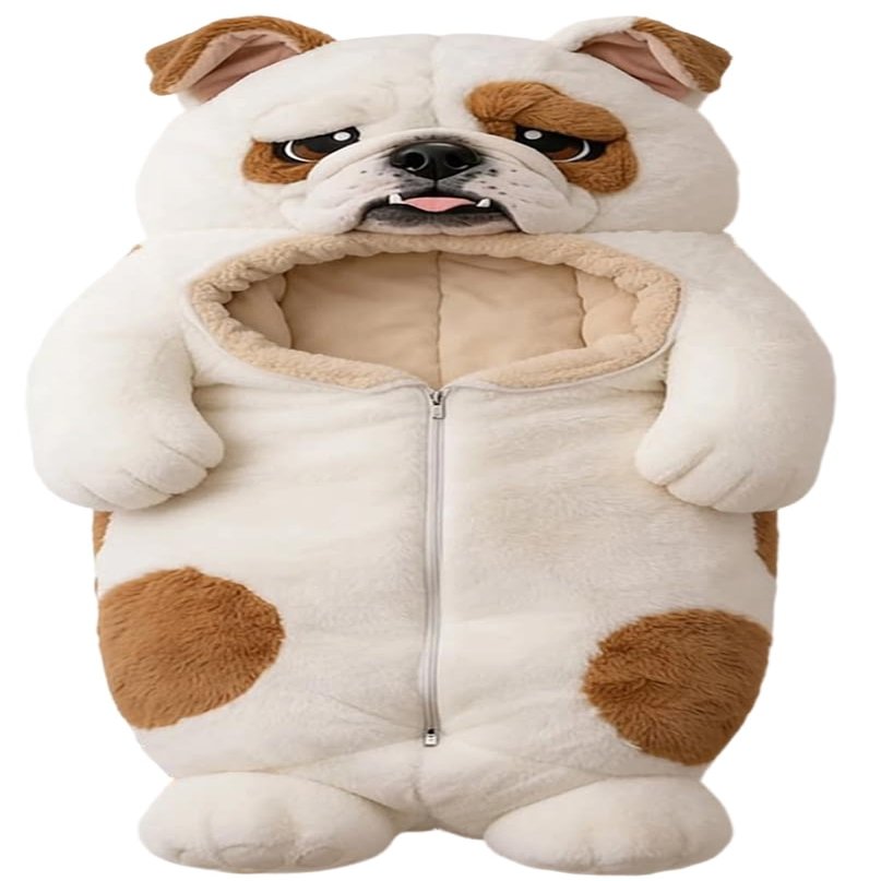 Giant Fluffy Cat Sleeping Bag for Adults - Soft Plush Cat Shaped Sleeping Bag for Human, Cozy & Warm Envelope Style Blanket Animal Shaped Sleep Bags for Home Camping Travel H