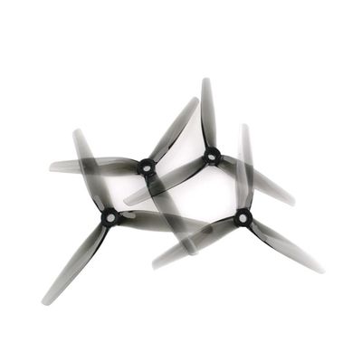 10Pairs 10CW 10CCW 5125 5. 1X2. 5X3 Grey 3-PC M5 Shaft Propeller Compatible with 5inch 5. 1inch RC Drones Freestyle DIY Parts