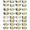 24/36/48Pcs Gold Purple Green Masquerade Venetian Mask,Vintage Venetian Mardi Gras Mask for Halloween Carnival Party (36Pcs) view 1