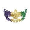 24/36/48Pcs Gold Purple Green Masquerade Venetian Mask,Vintage Venetian Mardi Gras Mask for Halloween Carnival Party (36Pcs) view 3