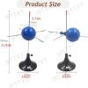 7Pcs Atomic Orbital Model Set, Electron Cloud Hybrid Orbital Models (s, sp, sp, sp, px, py, pz) for Organic Chemistry, Visual Teaching Aid for Classroom, Labs & STEM Education view 4