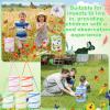 Sherr 6 Pack Butterfly Habitat Cage, 9"x11" Pop-up Mesh Butterfly Net Terrarium, Reusable Caterpillar Raising Kit, Portable Bug Catcher Enclosure for Transporting and Raising Critter (5 Mixed) view 3