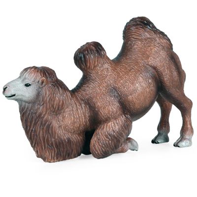 JOKFEICE Camel Figurine Realistic Desert Animal Collectible Model, Nature Decor for Home Office Desk Display Photography Prop Wildlife Enthusiast Gift (Brown)