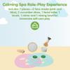 PlanToys Wooden My Spa Time Playset Montessori Pretend Kids Self Care Kit view 2