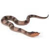JOKFEICE Deinagkistrodon Snake Figurine Realistic Reptile Collectible Model, Nature Decor for Home Office Desk Display Photography Prop Wildlife Enthusiast Gift view 1