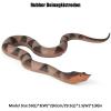 JOKFEICE Deinagkistrodon Snake Figurine Realistic Reptile Collectible Model, Nature Decor for Home Office Desk Display Photography Prop Wildlife Enthusiast Gift view 2