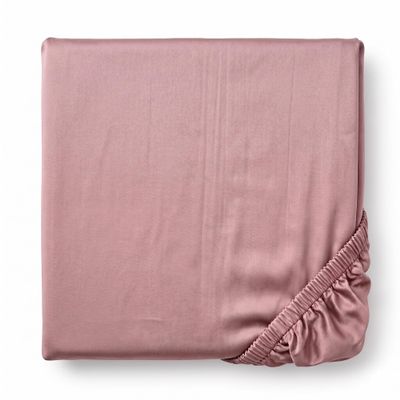 Ababy Custom Size Baby Fitted Sheet Bamboo Jersey Crib, Bassinet, Cradle & Toddler Mattress Ultra Soft Stretch Fabric, Cooling, Breathable, Machine Washable (Blush Pink)