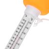 BEBEMOKO Floating Pool Thermometer Orange with Cartoon Design, Water Temperature Gauge for Bath, Hot Tub and Swimming Pool Use, Easy-Read Floating Bath Thermometer for Newborns view 3