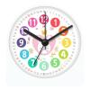 Leefasy Cartoon Analog for Kids, w/Night Light,Silent Table Clocks, Telling Time Teaching Clock for Home Bedroom Living Room, view 1