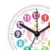 Leefasy Cartoon Analog for Kids, w/Night Light,Silent Table Clocks, Telling Time Teaching Clock for Home Bedroom Living Room, view 3