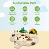 PlanToys Wooden Jungle Explorers Roadway Playset Montessori Kids Adventure view 3