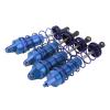 SPYMINNPOO RC, Aluminum Alloy Adjustable Oil Damper with High Elasticity Spring, for 1/10 RC Car HSP HPI Arrma (Blue) view 3