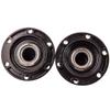 2x Manual Locking Hubs With Free Wheel Function 6 Stud Front 26 Splines Compatible With Samurai view 3