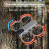 3 in 1 Anti-Collision Protection Accessories Kit for DJI Avata 360, Propeller Guard Protector + Gimbal Extension Base + Landing Gear for DJI Avata 360 Drone Accessories (Orange) view 2