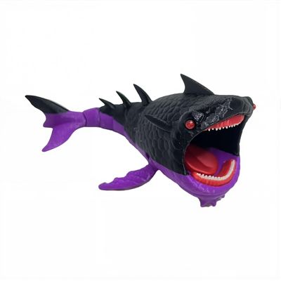 Bloop sea Monster Toy,Sea Monster 3D Printed Flexible Articulated Fidget Toy Sea Eater Deep Sea Creature Collectible, sea Eater Monster Toy Desk Toy & Unique Gift for Ocean Lovers (Demon-15cm)