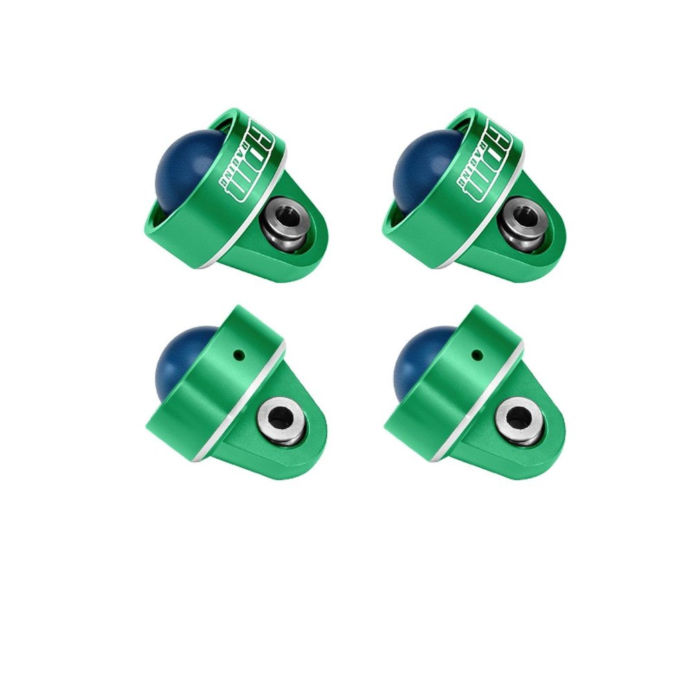 Aluminum 7075-T6 Alloy Shock Caps for Traxxas 1/7 UDR Unlimited Desert Racer 1/10 Slash Mudboss Ford Raptor Rustler 4X4 Ultimate Slash 4X4 Ultimate - Green