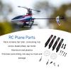 AstraLoom RC Plane Tail Rotor Accessories Professional Aluminum Alloy Connecting Rod Screws Blade Wheel Motor Parts for XK K127 Remote Control Aircraft view 3