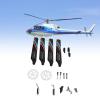 AstraLoom RC Plane Tail Rotor Accessories Professional Aluminum Alloy Connecting Rod Screws Blade Wheel Motor Parts for XK K127 Remote Control Aircraft view 4