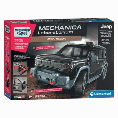 Clementoni Jeep Recon STEM Construction Set Toy Technology from 8 Years
