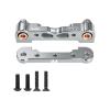 Aluminum 7075-T6 Alloy Front Lower Suspension Mount for Arrma 1/8 Kraton 6S V5 V6 Outcast Talion Notorious Typhon 1/7 Infraction 6S V2 Limitless 8S V2 Mojave V2 Fireteam Felony Big Rock - Silver view 1