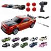 1:64Mini Remote Drift Car,2026New2.4GHz Four Wheel Drive High Speed RC Car with LED Lights,Full Scale Desktop Micro Sports Drift Racing,Suitable for Adults Adolescents Model Toys (Red DQ) view 1