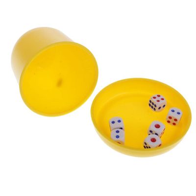 Baoblaze 80 x 95mm Cup with 6 for Yatzee Casino Games -#5