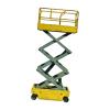 TWTCZOZ Miniature Garage /64 Lifter Model DIY Workshop Scene Accessories Scissor Lift High Work Platform Simulation Diorama Auto Repair Tool Model Han, Yellow Old view 1
