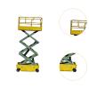 TWTCZOZ Miniature Garage /64 Lifter Model DIY Workshop Scene Accessories Scissor Lift High Work Platform Simulation Diorama Auto Repair Tool Model Han, Yellow Old view 2