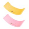 Qraatosi 2Pcs Board Anti Slip Body Training Rocker Board Balance Board for Kids for Indoor, Yellow Pink view 3