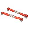 SKDUBRW RC Car Assortment for MJX 14210 14209 16208 16209 1/14 RC Servo Ends Steering Link Rod Pull Linkage Arm Aluminium Alloy rc Car Parts(Red) view 1