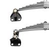 ZYIHNIRB Straight Plate Metal Front Leaf Shock Absorbers Unpowered Axle for 1/14, unpowered suspensions view 2