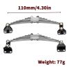 ZYIHNIRB Straight Plate Metal Front Leaf Shock Absorbers Unpowered Axle for 1/14, unpowered suspensions view 3
