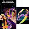 2/3Pcs 3D Gravity Carrot Knife Toys Set Multi Styles Claw Knife Stress-Relieving Toy Suitable for Relieving ADHD and Anxiety (2Pcs-C) view 2