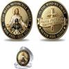 Motorcycle Blessing Coin, Christian Biker Challenge Coin with Cross, Ride Safe Pocket Token, God Bless Motorcycle Riders Challenge Coins for Motorcycle Riders Men (A-1) view 1