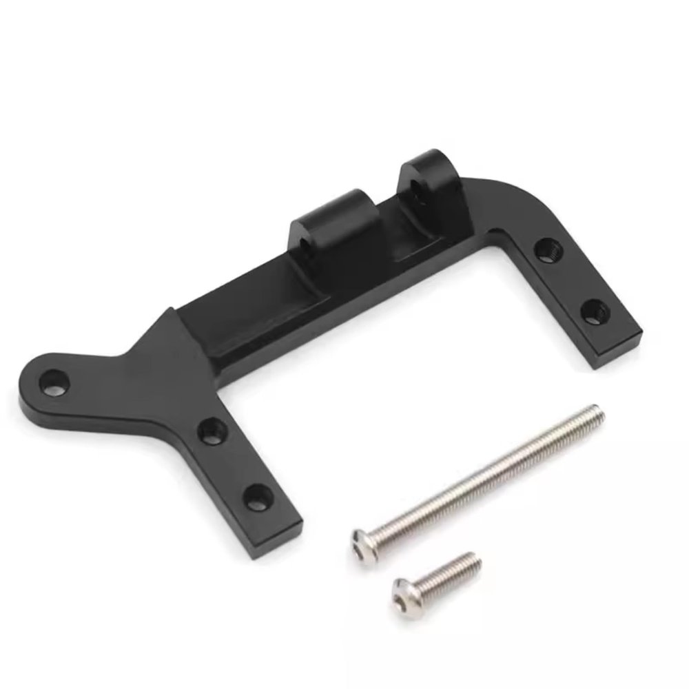 RC Parts For Traxxas For TRX4 1/10 Aluminum Alloy Four Link Axle Mounted Servo Installation Bracket RC Car Upgrade Parts(Black)