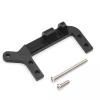 RC Parts For Traxxas For TRX4 1/10 Aluminum Alloy Four Link Axle Mounted Servo Installation Bracket RC Car Upgrade Parts(Black) view 1