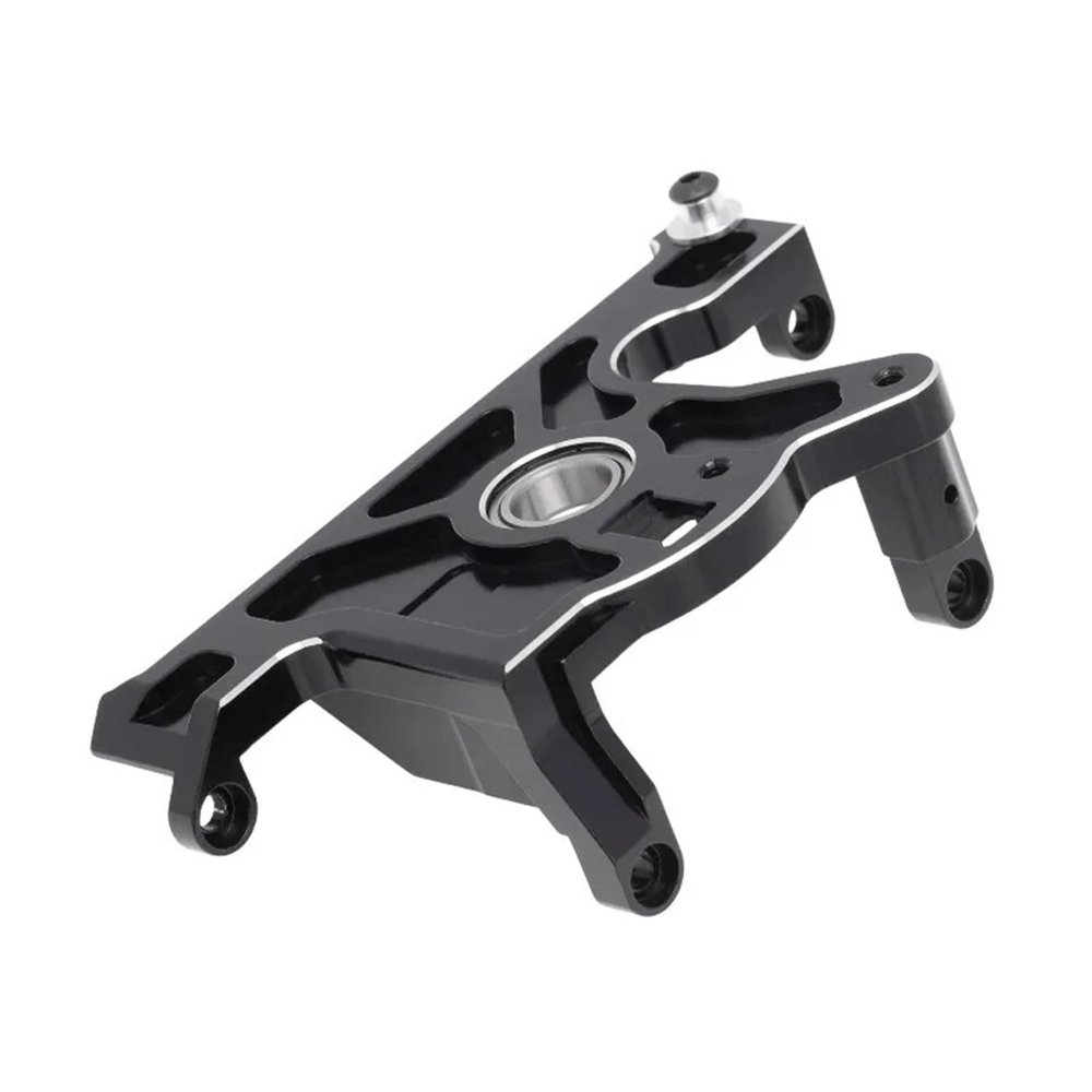 For Traxxas For Rustler 4X4 For VXL For Slash 4x4 For LCG 1/10 Chassis 1PCS Metal Motor Mount With 10x19x5mm Bearing RC Upgrade Parts RC Car Toys Parts