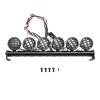 For TRX4 For SCX10 D90 90046 1/10 RC Car Bright Roof Lamp Light Bar 138mm Crawler Upgrade Parts RC Car Toys Parts view 1