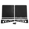 RC Modifications Spare Compatible With Tamiya 1/14 Tractor RC Truck Upgrade Parts 1 Pair Mud Flap Fender Guards With Aluminum Alloy Mount Plate view 1