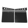 RC Modifications Spare Compatible With Tamiya 1/14 Tractor RC Truck Upgrade Parts 1 Pair Mud Flap Fender Guards With Aluminum Alloy Mount Plate view 2