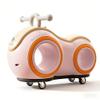 Four-wheeled self-balancing scooter with music and lighting, pedal-free riding toy, anti-tipping design (blue) (blue) view 1
