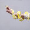 47.3inch Super Large Ball Python 3D Printed Giant Snake Toy,Movable Mouth Executive Desk Animals,Flexible Joint lacertid Figurines,Home Office Decor,Fidget Toys,Surprise Fantasy Gifts (Color B) view 2