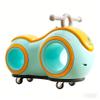 Four-wheeled self-balancing scooter with music and lighting, pedal-free riding toy, anti-tipping design (yellow) view 2