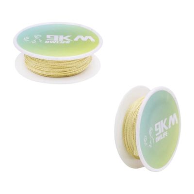 m100Lb 100Ft 0.8mm-Kevlar Line 0.4~3.5mm Fishing Assist Line Strength High Tensile Strength Flying Kite String Camping Hiking Outdoor Cord