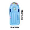 Inflatable Pool Floats Kids - Drifting Lounge, 1 Buoyancy Mat for Summer Play, Cushion Row with Seam, Aquatic Supply, Sunbathing Raft for Lake, Basin and view 2