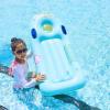 Inflatable Pool Floats Kids - Drifting Lounge, 1 Buoyancy Mat for Summer Play, Cushion Row with Seam, Aquatic Supply, Sunbathing Raft for Lake, Basin and view 3