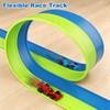 HACOCOLA 15 Ft Flexible Race Track Set with 6 Toy Cars for Kids Age 3 4 5 6 7 8 Years Old view 4