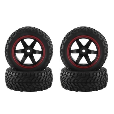 RC Tires for Wltoys 144001 144010 124007 124019 for Tamiya TT02B for HSP 1/10 1/12 1/14 rc Car Off Road for Buggy 4Pcs 75Mm Wheel Tire